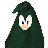 AFP Winterschutz Vlieshaube Wichtel, grün, 90 x 110cm, 50g/qm Kübelpflanzensack Gartenvlies atmungsaktiv - Pflanzenschutz Winter/Frostschutz Pflanzen/Kordel / 2 Jutesäckchen gratis