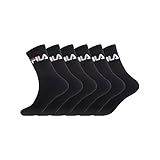 Fila Herren Sportsocken FILA/AM/TNX6 (6er Pack), Schwarz, 39/42