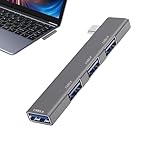 3.0 4-Port-Splitter, schnelle Datenübertragung, 4 Ports, mehrere 3.0, Extender für Laptop, Tastatur,