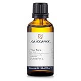 Naissance Teebaumöl (Nr. 109) - 50ml - Naturreines Ätherisches Öl - 100% Naturreines für Naturkosmetik, Aromatherapie, Duftlampe - Duftöl für Aroma Diffuser