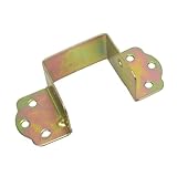 Hkfgdjdl 4-teiliges Bettscharnier-Set, einfache Installation, Möbelgelenk, Bettverbindungs-Set, Bettbeschläge, einfache Montage