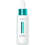 L'Oréal Paris Niacinamid Gesichtsserum, Für eine strahlendere und frischer aussehende Haut, Mit Acid Amino-Sulfonsäure, Bright Reveal Dark Spot Niacinamid Serum, 50 ml