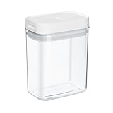 JJWUYUE 800 ML Vorratsdosen mit Deckel Luftdicht Vorratsbehälter, Plastik Frischhaltedosen mit Deckel für Spaghetti Cornflakes Mehl Müslibox Müslispender Schüttdose