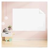 LVTFCO Whiteboard, Flipchart-Papier, Elektrostatische Whiteboard-Tapete, Schlichtes, Weißes, Trocken Abwischbares Board für Schule Und Büro (Color : White, Size : 0.9x2m)