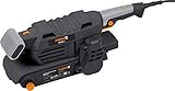 Meister Bandschleifer 600 W, MBS600-1 - Schleiffläche 150 x 75 mm - Drehzahl-Vorwahl & stufenlose Drehzahlregulierung - Staubabsaugung - Bandjustierung / Tellerschleifer mit Schleifband K80 / 5455650
