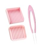 Opdestn Bügelperlen Sortierwanne,Bastelbedarf Aufbewahrungsbehälter | Perlen Präsentations Tafel | für Enthusiasten Liebhaber Macher Zuhause Arbeitsplatz Bastelraum und