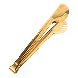 Healifty Buffet Zange Multifunktionale Grillzange für Brot und Kuchen Robuste Zange für Küche und Catering Rutschfester Griff für Sicheres Servieren