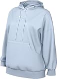 Nike Sportswear Phoenix Fleece Oversize-Hoodie Für Damen, Blue Tint/Sail, DQ5860-423, 2XS