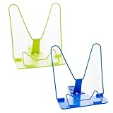 Verstellbarer Faltbarer Buchhalter,Leseständer,Buchständer Kinder,Verstellbar Kochbuchhalter,Leseständer Kochbuchhalter,Tragbar Kochbuchhalter Buchstütze,Buchständer für Bibliothek,Schule,2 Stück