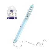 Aznever Füllfederhalter,Schreibgerät Mit Ausfahrbarer Feder Für Flüssiges Schreiben | 0.38mm Feinspitze nachfüllbare Patronen für Kalligraphie Zeichnen Journaling