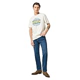 Wrangler Men's TEXAS Jeans, Misty Blue, 32 W/34 L