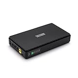 Shanqiu USV Mini UPS Unterbrechungsfreie Stromversorgung für Router, Modem, Kamera, Eingang USB oder DC Ausgang 5V USB 5V 9V 12V 2A DC (37Wh)