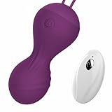 Quintrost Liebeskugeln Bullet Vibratoren Sex Vibrationseier, Wasserdicht G-Punkt Vibrator mit 10 Einstellbaren Vibrationsmodi Adult Sex Toys Vibro Ei, Erotik Sexspielzeug für Paare Frauen