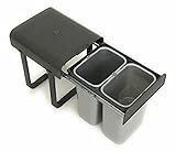 Abfallsammler Aladin 2-Fach Trennung 16 Liter ab 30cm Unterschrank