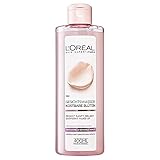 L'Oréal Paris Gesichtsreinigung, Erfrischendes Gesichtswasser und Make-Up Entferner zur Reinigung und Pflege, Rosen- und Jasmin Extrakt, 1 x 400 ml