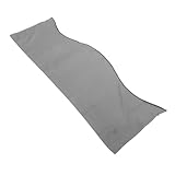 HOODANCOS Verdunkelnde Kurzscheibengardine aus blickdichtem und reißfestem Landhausstil Fensterdeko pflegeleicht für Küche und Wohnzimmer