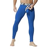 Lange Unterhosen Herren Baumwolle Herren Thermounterhose Unterhose Lang Herren Winter Thermounterwäsche Herren mit Eingriff Thermounterwäsche Mädchen Bodybuilding Kleidung Funktionsunterwäsche Damen