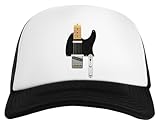 Gitarre Im Tele-Stil Weiße Baseballmütze Unisex Snapback