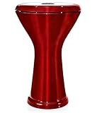 Wunderschöne orientalische Darbuka, Solo, 22 cm Durchmesser, in Pearl-Effekt, mit Zubehör.
