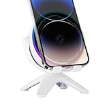 Kabelloser Induktions-Lautsprecher, tragbares Musikgerät, RGB-Wireless-Lautsprecher, für Zuhause, Reisen, Schlafzimmer, Arbeitszimmer, Büro, Technologie-Liebhaber, Küche, Schlafsaal, Nachttisch