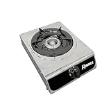 Ribiland – Gasbetrieben, Gaskocher, 1 Flammig, Edelstahl, 2,9 kW, PRF315