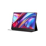 YANG11FAN Tragbarer Monitor, 38,1 cm (15 Zoll), Full HD (1080p), 1920 x 1080, USB-C-Konnektivität, zweites Display
