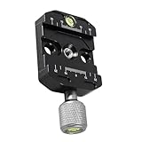 Schnellwechselplatten-Klemme – Kamerastabilisator-Schieber | Stativ-Basiskopf-Klemm-Stabilisator | Kamerastativ-Montageplatte | Qr-50n DSLR-Kamera-Montage Ersatzplatte Connect Adapter Mount