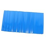 COMNESTBI 100 Stücke Schrumpfen Wrap Taschen Batterie Pvc Schrumpf Batterie Wrap Grün