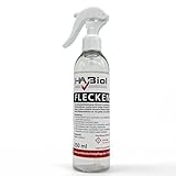 Gerbsäureflecken Spray 250 ml HABiol Premium Holz Fleckenentferner, Fleckentferner Spray Gerbsäure Gerbsäureflecken Holzflecken Holzentgrauer, für unbehandelte, geölte Holzoberflächen & Parkett
