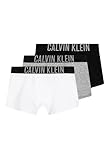 Calvin Klein - Intense Power - 3-pack - jongens boxers - zwart/grijs/wit