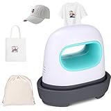Mini Heizpresse grün, Plotter Maschine Transferpresse mit Isoliertem Sicherheitssockel, Bügelpresse für T-Shirts, Schuhe, DIY, Kleine HTV-Vinylprojekte (grün)