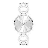 Tamaris Damen analog Quarz Uhr mit Edelstahl Armband TT-0080-MQ