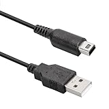 Rtinle LadeKabel für Nintendo 3DS,USB Ladekabel 1.2M für Nintendo 3DS / 3DS XL/DS/DSI /2DS / 2DS XL,Schwarz