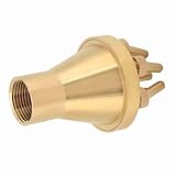 Naroote Springbrunnenkopf, Springbrunnen-Set, Springbrunnen-Düsen-Set, 1 Zoll DN25, Verstellbarer Gartenteichspray für den Hausgarten