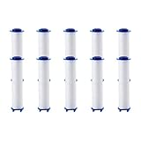 Duschkopffilter – Hartwasserenthärter Dusche | Duschkopf-Sprühfiltration | Filterkartusche mit Ersatz-Mineralfilterperlen Verunreinigungen Geruchsentferner für Sedimente