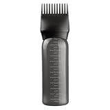 Schwarze Haarfärbeflasche Applikator Pinsel Dispensing Salon Haarfärbung Färben 1PC