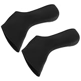 CLISPEED 2 Stück Silikon Fahrrad Bremshebel Schutzcover Rutschfeste Stoßdämpfende Bremsgriffhüllen Kompatibel mit Sensah Öl scheibenbremsen Ergonomisch für Rennrad Lenker