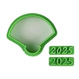 Happy New Year Cookie Stamp - Chinesisches Neujahrskeks, 2025 Cookie Shaper | Silvester 2025 Ausstecher & Stempel, Urlaubsplätzchen mit Komfortgriff, für Chinesisches Neujahr