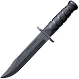 Cold Steel, Trainingsmesser, stabile Gummiausführung, Schwarz