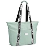 G4Free Strand-Tragetasche, wasserdicht, sanddicht, Umhängetasche, Strandtasche, große Sporttasche, Einkaufstasche für Damen