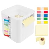 Notizblock-Spender | Organizer für Notizblöcke mit Distribitor – Organisationszubehör für Haus, Büro, Schule, Klassenzimmer und Arbeitsplatz