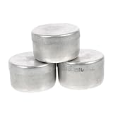 BESTYASH 3 Stück Aluminium Wiegegefäß Labor Wägeschale Langlebig Vielseitig für Probenahme und Chemieunterricht