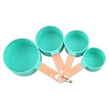 Messlöffel-Set Premium Edelstahl Metall Löffel Esslöffel und Teelöffel zum Kochen Backen Spülmaschine Messset Metall