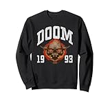 Ripple Junction x DOOM 1993 Lost Soul Pixelated Skull Sweatshirt