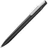 Lamy 1233836 xevo Kugelschreiber 262 - Drehkugelschreiber aus Kunststoff mit matt schwarzer Oberfläche - fremdgefederter Metallclip - Mit Großraummine - Strichbreite M