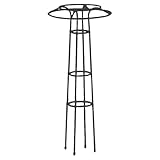 Outdoor Rankhilfe | Rankhilfe für Gemüsepflanzen,Multifunktionale Schirm-Rankhilfe aus Stahl für Balkon, Gewächshaus, Terrasse und Garten