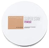 Maybelline New York Superstay 24h Puder Sun Beige 48 / Wasserfestes Make-Up Powder in einem Hautfarben-Ton für einen langanhaltenden und makellosen Teint mit Micro-Flex-Formel