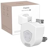 Aqara Smartes Ventilsteuer T1, Benötigt Aqara Zigbee 3.0 Hub, Kombiniert mit Wassersensor für Zuhause, Unterstützt App-Fernbedienung, Unterstützt HomeKit, Alexa, Google, Matter over Bridge
