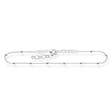 Thomas Sabo Damen Fußkettchen Fußkette Kugeln 925 Sterling Silber AK0002-001-12-L27v