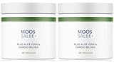 Moossalbe Plus, Mooscreme Gegen Falten, Moossalbe Gesicht Falten Testsieger, Falten Weg Soforteffekt, Moos Salbe Für Gesicht & Gegen Falten, Antifaltencreme, 100 ml Inhalt (2x)